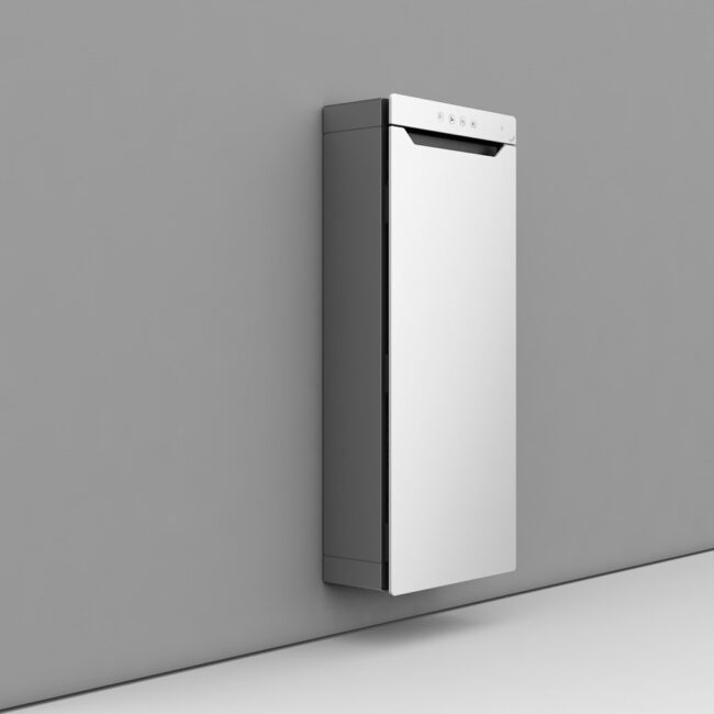 Zehnder_RAD_Zenia-EL_on_wall_surface_mounted_outer_case